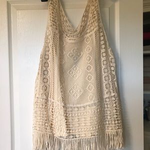 Ralph Lauren fringe shirt